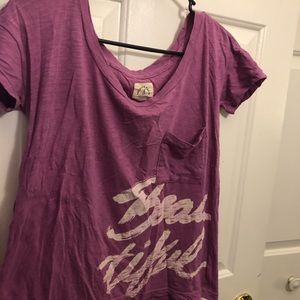 Purple American Eagle top